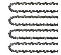 Mcclellanty Paquete de 4 cadenas de motosierra de 14 pulgadas, 52 eslabones de entrenamiento, calibre 0,05 pulgadas, no LP de 3/8 pulgadas, cadenas de motosierra de repuesto de 14 pulgadas débiles