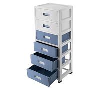 MccoMMon Cajonera de plástico con ruedas, base móvil con cajones, asas huecas, carro, archivadores móviles, armarios de oficina para dormitorio, estudio y oficinas