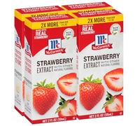 McCormick Extracto de fresa con otros sabores naturales, 59 ml (4 unidades)