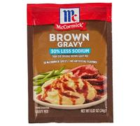 McCormick Mezcla de salsa marrón con 30% menos de sodio, 24.7 g
