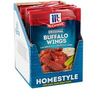 McCormick Original Buffalo Wing Seasoning Mix, 1.6-Ounce Packets (Pack of 12)