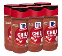 McCormick Polvo de chile, 2,5 onzas, paquete de 6