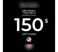 McCormick & Schmick's Gift Card 150 USD Key - UNITED STATES
