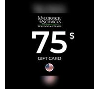 McCormick & Schmick's Gift Card 75 USD Key - UNITED STATES