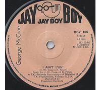 McCrae, George - McCrae, George I Ain't Lyin' 7" Jay Boy BOY105 EX 1975