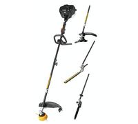 McCulloch 00096-72.078.01 B33 PS Desbrozadora 4 en 1, Juego para el cuidado del jardín con un ancho de trabajo de 25,5 cm, tubo guía dividido, con acoplamiento