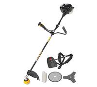 McCulloch 00096-76.834.01 B43 BT Desbrozadora con un ancho de trabajo de 42 cm, cabezal de corte, función soft start, asa ajustable