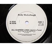 McCullough, Andy All Summer Long 7" AMC1 EX 1983 produced and arranged by Barry Guard