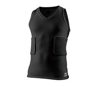 McDavid 3 Pad Camiseta sin Mangas, Unisex Adulto, Negro, S