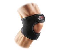 Mc David 419 Rodillera Ajustable, Unisex Adulto, Negro/Gris, L/XL