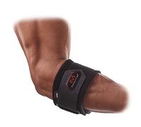 McDavid 486 Brazalete para Codo de Tenista, Unisex Adulto, Negro/Gris, Única