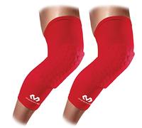 McDavid - 6446R - Media de compresión - Hexpad - Unisex adulto - Rodilleras deportivas -Previene lesiones de impacto - Muy Elásticas - Deportes Indoor - (6446R)