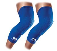 Mc David - 6446R - Media de compresión - Hexpad - Unisex adulto - Rodilleras deportivas -Previene lesiones de impacto - Muy Elásticas - Deportes Indoor - (6446R)