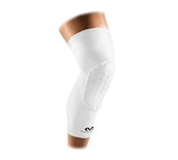 McDavid Rodillera de compresión Hexpad 6446R – Unisex adulto, Blanco, XL