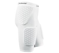 McDavid 737 - Thudd Basketball Short Hex, Blanco, M