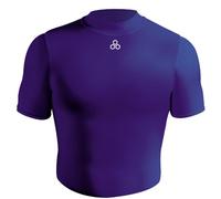 McDavid 883 - Camiseta de compresión de Manga Corta, Azul, L