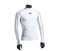 McDavid 894 - Camisa de compresión Mangas largas, Blanco, S