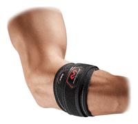 McDavid Brazalete Codo de Tenista con Almohadillas Negro TS 1 ud