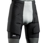 MCDAVID Double Layer Padded Hexpad Short Guard II Black/Grey S Pantalones Cortos, Unisex Adulto, 0