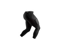 McDavid Hex 5-Pad 3/4 Tight Thudd. Acolchado para fútbol y más Deportes. Almohadillas en Muslos, Caderas, coxis. Protección y compresión. Medias Negras o Blancas.