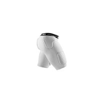 McDavid Hex Thudd Short, Unisex Adulto, Blanco, XL