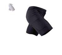 McDavid HexPad 724 - Pantalones de fútbol para Hombre, tamaño S, Color Negro