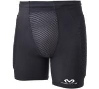 McDavid - Malla corta Hex Deslizante Niño, Unisex, Negro, M