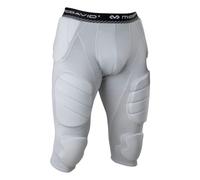 McDavid Rival Integrated 7-Pad 3/4 Tight, máxima Cobertura y Comodidad con Protectores de Muslos rígidos, Ideal para fútbol y Lacrosse (Adulto)