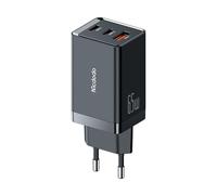 Mcdodo GAN 5 Cargador USB C 67W, Cargador USB Multiple 3 Puertos Bloque de Carga rápida PD3.0 QC4.0 PPS Carga Rapida Compatible con MacBook Pro/Air, Galaxy S20/S10, iPhone 12/Pro/Mini, iPad Pro