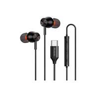 MCDODO HP-3490 MDD HiFi Stereo Wired Headphone Type-C Earphone with Mic and Volume Control-Black