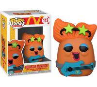 Mcdonald Rockstar Mcnugget 9.5cm Pop Vinyl Figura Ad Emblemas Nuevo 113