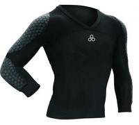 McDonough Press McDavid - Camiseta Interior térmica de fútbol Sala Infantil, tamaño L, Color Negro