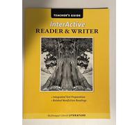 McDougal Littell Literature: The InterActive Reader and Writer Teacher's Guide Grade 6