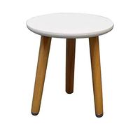 MCDSAJ Soporte de madera para plantas de mesa auxiliar redonda pequeña, soporte alto para plantas de interior, soporte de madera para macetas, decoración moderna del hogar