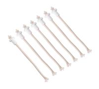 MCDSAJ Wick, 7 Uds. Soportes de Cerámica Antorcha Botella de Vino Lámpara de Vela de Aceite Mecha de Queroseno Resistente Al Calor.