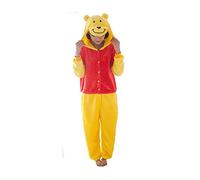 Mcdslrgo Pijama de estilo animal para adultos unisex, para uso en casa, ropa de dormir, cosplay, loungewear, Winnie Pooh, 38 cm