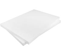 MCE-Commerce A3996012 - Placas de poliestireno rectangular A3 297 x 420 x 2 cm, 2 unidades, para manualidades, modelismo, proyectos creativos, poliestireno, color blanco