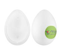 MCE-Commerce Espuma de poliestireno de 30 cm, 2 Piezas, 1 Unidad, para Manualidades y decoración de Pascua, Blanco