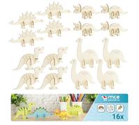 MCE-Commerce Juego de manualidades de dinosaurios para niños, 16 unidades