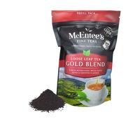 McEntee's Irish Gold Té suelto - Bolsa de recarga de 250 g - Una mezcla premium de tés negros de Assam y Kenia
