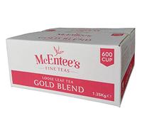 McEntee's Irish Loose Leaf Gold Blend Tea - Catering 1.35Kg - 600 Cup - Mezclado por expertos en Irlanda para dar esa taza de té perfecta. Una mezcla tradicional de Assam y té de Kenia. Un Sabor a Hogar.