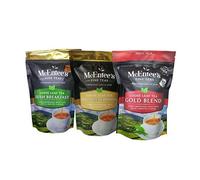 McEntee's Tea Three Pack of Traditional Irish Blends (Pack of 3) - Bolsas de recambio de 250 g de Breakfast, Afternoon y Gold Blend: mezcladas por expertos en Irlanda. Té de Kenia, Ceilán y Assam
