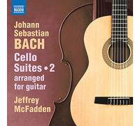 Jeffrey McFadden – Bach: Suites para violonchelo Vol. 2 Nº 4-6 BWV 1010-1012 (arr. guitarra) – NAXOS