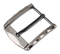 McFanBe Hebilla de Cinturón de 1,5 Pulgadas (38-40 mm) Hebilla de Repuesto Cuadrada de Una Sola Punta para Hombres Mujeres Cinturón (Gris04)