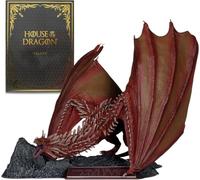 McFarlane 64383841 Estatua Dragon Meleys de House of The Dragon, Serie de Juego De Tronos, Figura de exposición Detallada, dragón de Rhaenys Targaryen, con Base, Tarjeta de colección y alas, Bizak
