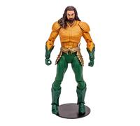 McFarlane Bandai DC Multiverse Aquaman - Figura de acción de 7 Pulgadas - Rey de la Atlántida increíblemente Detallada con Ultra articulación TM15536