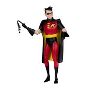 McFarlane DC Direct: Batman The Animated Series Figura de acción de 6 Pulgadas Build-A Wave 6 - Robin (Negro y Rojo)