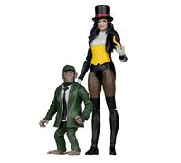 McFarlane DC Multiverse Zatanna (DC Classic) Figura de acción de 7 Pulgadas con Detective Chimp Edición Coleccionista #53
