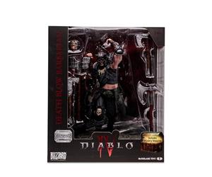 McFarlane Diablo IV Collection, Escultura Barbaro, Figura del Videojuego Decorativa 15cm con Accesorios y un Arma de Juguete Secreta, para Fans coleccionistas, +14 años, Bizak (64386721)