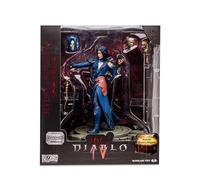 McFarlane Diablo IV Collection, Escultura Hechicera, Figura del Videojuego Decorativa 15cm con Accesorios y un Arma de Juguete Secreta, para Fans coleccionistas, +14 años, Bizak (64386723)
